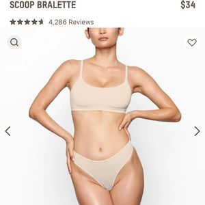 Skims Fit Everybody scoop bralette